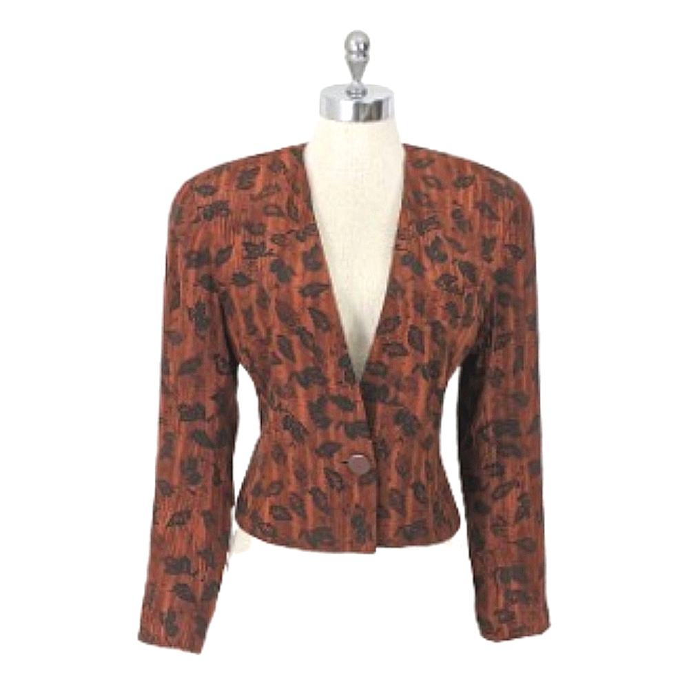 vintage 90's silk blazer